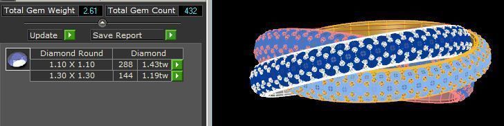 Trinity Ring  3D print model_3