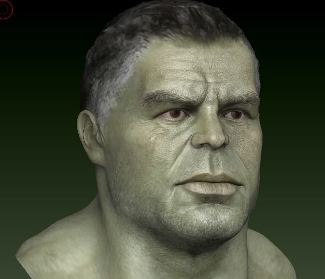 hulk professor 3D model_1