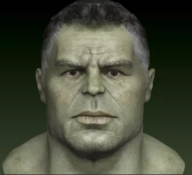 hulk professor 3D model_0