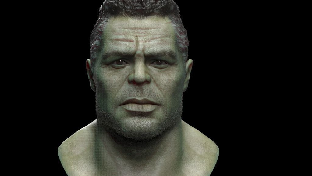hulk professor 3D model_4