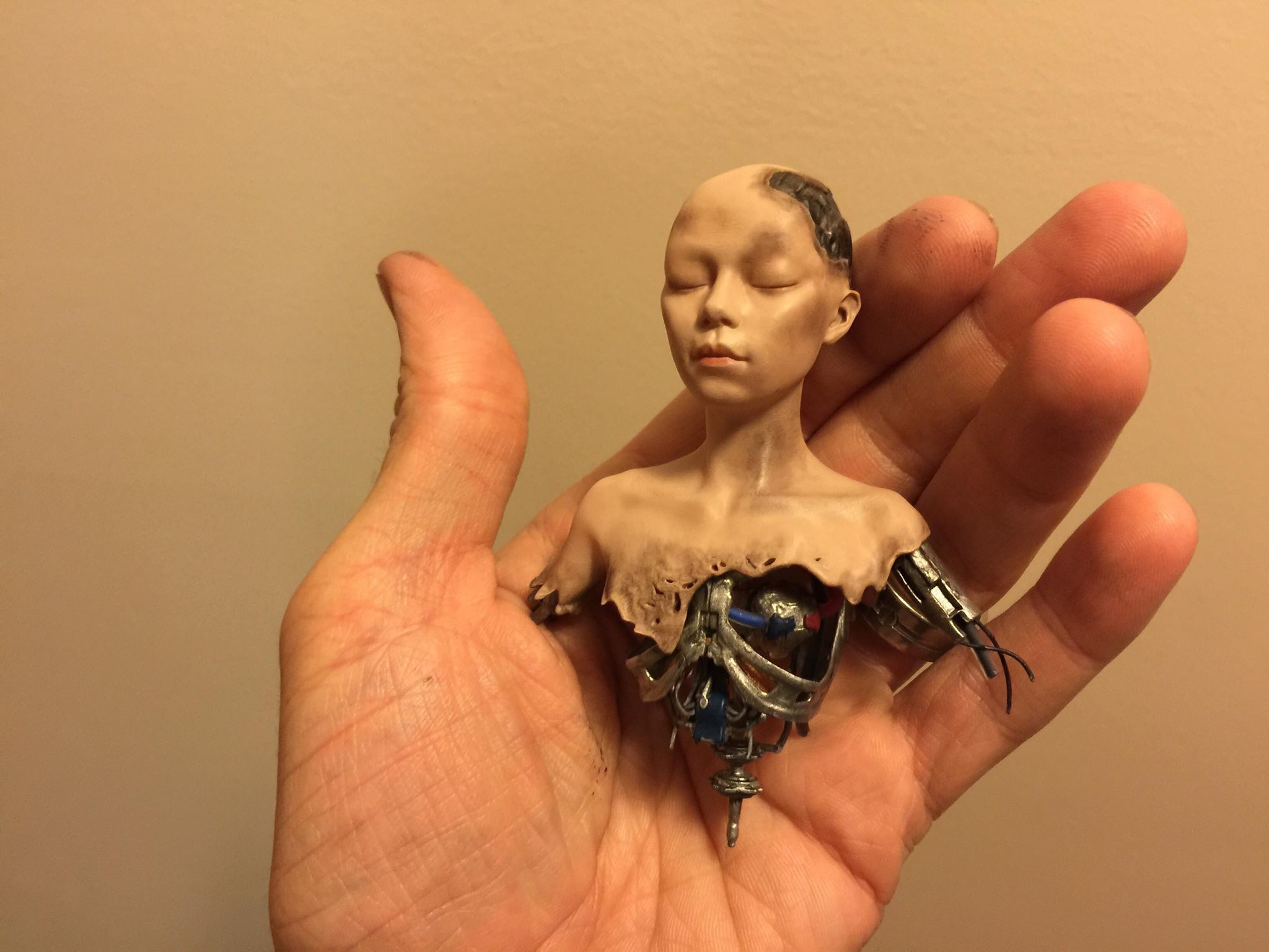 alita battle angel scrap 3D print model_4