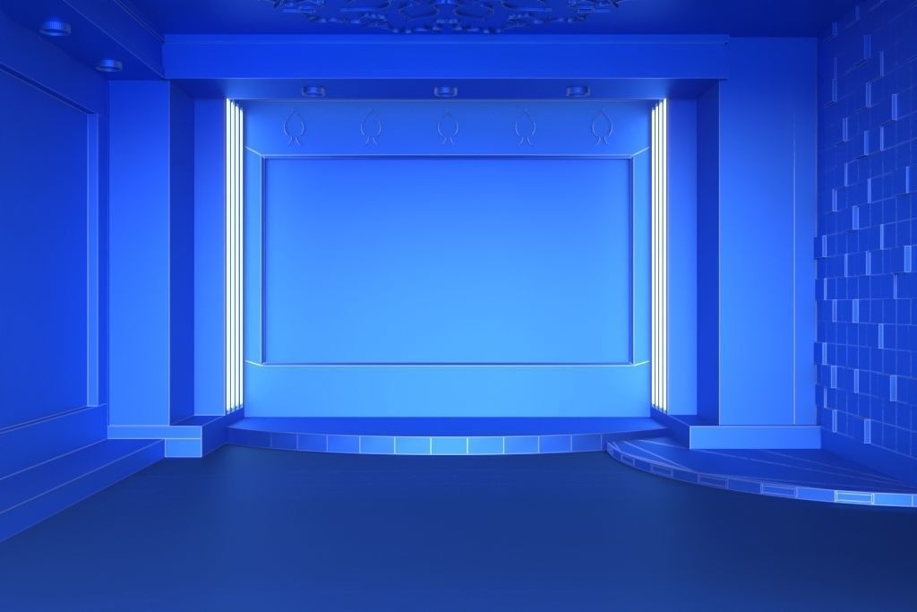 Virtual TV Set 3D 3D model_7