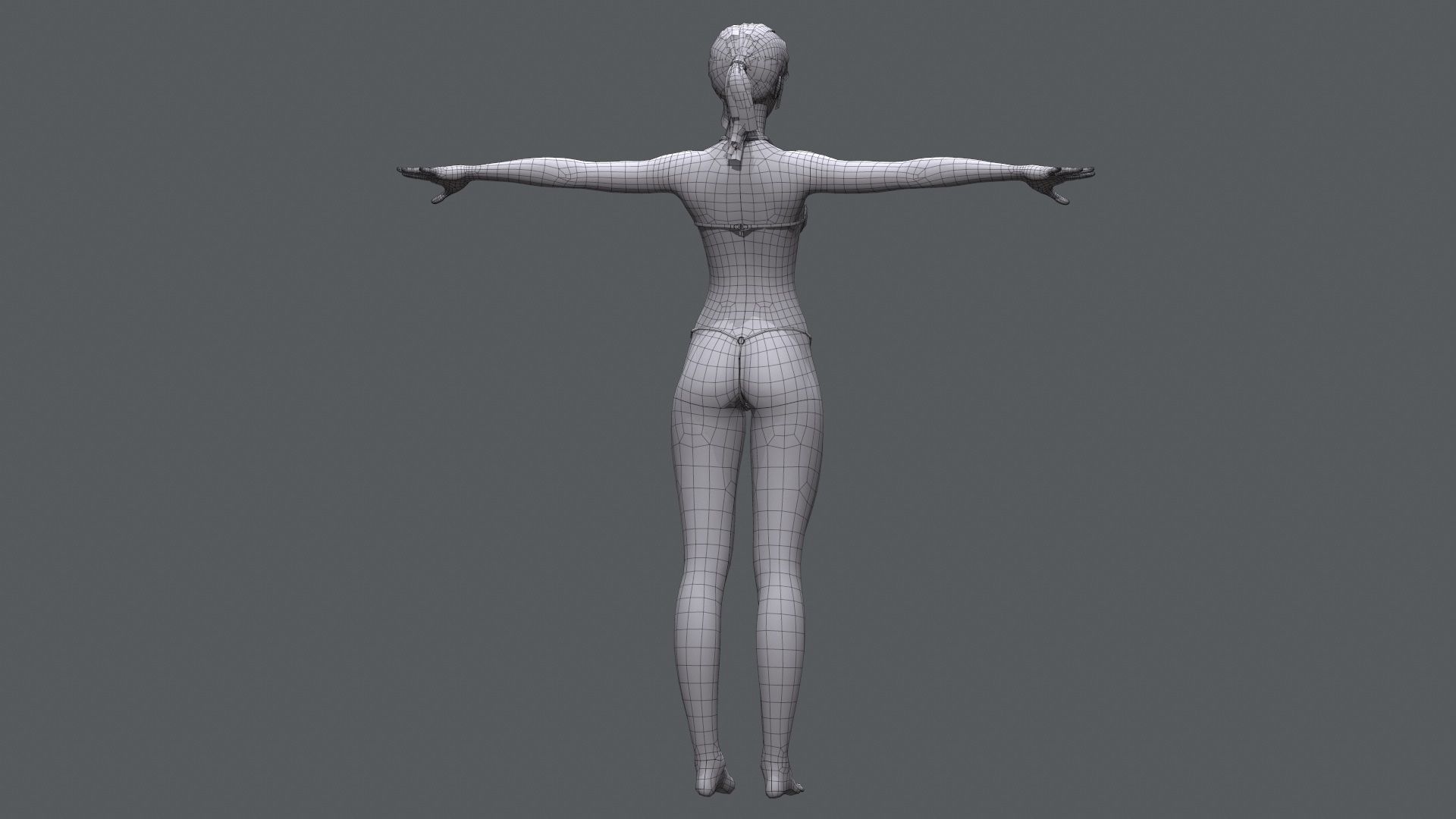 Female Base 3D model_16