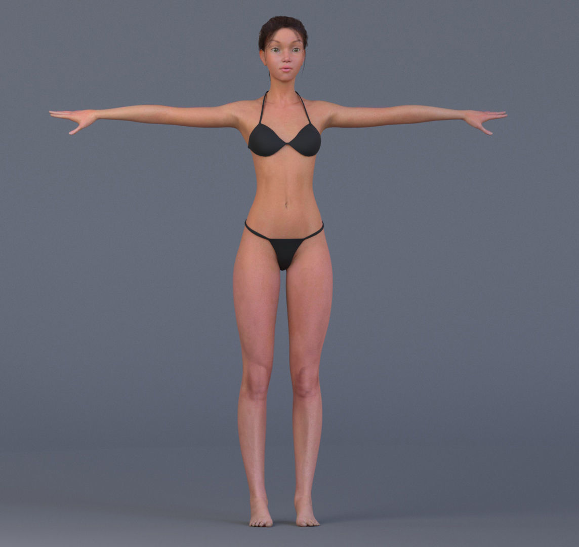 Female Base 3D model_5
