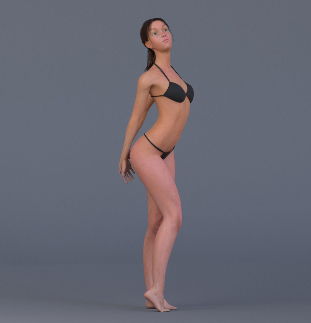 Female Base 3D model_4