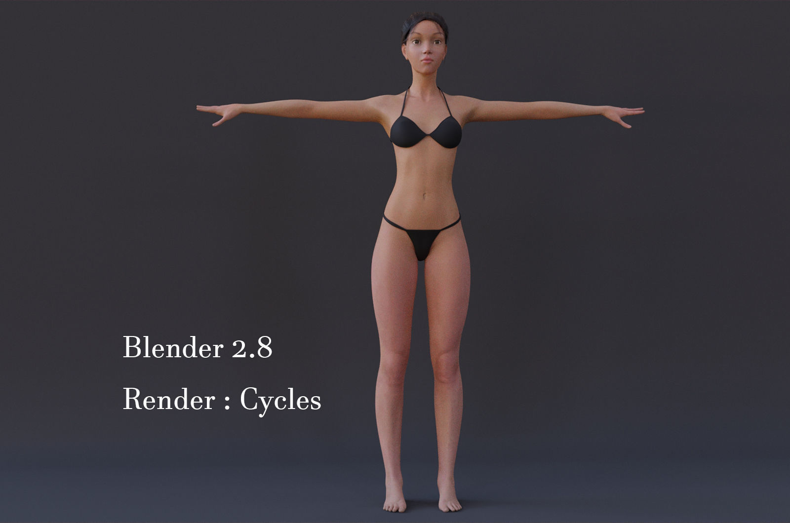 Female Base 3D model_10