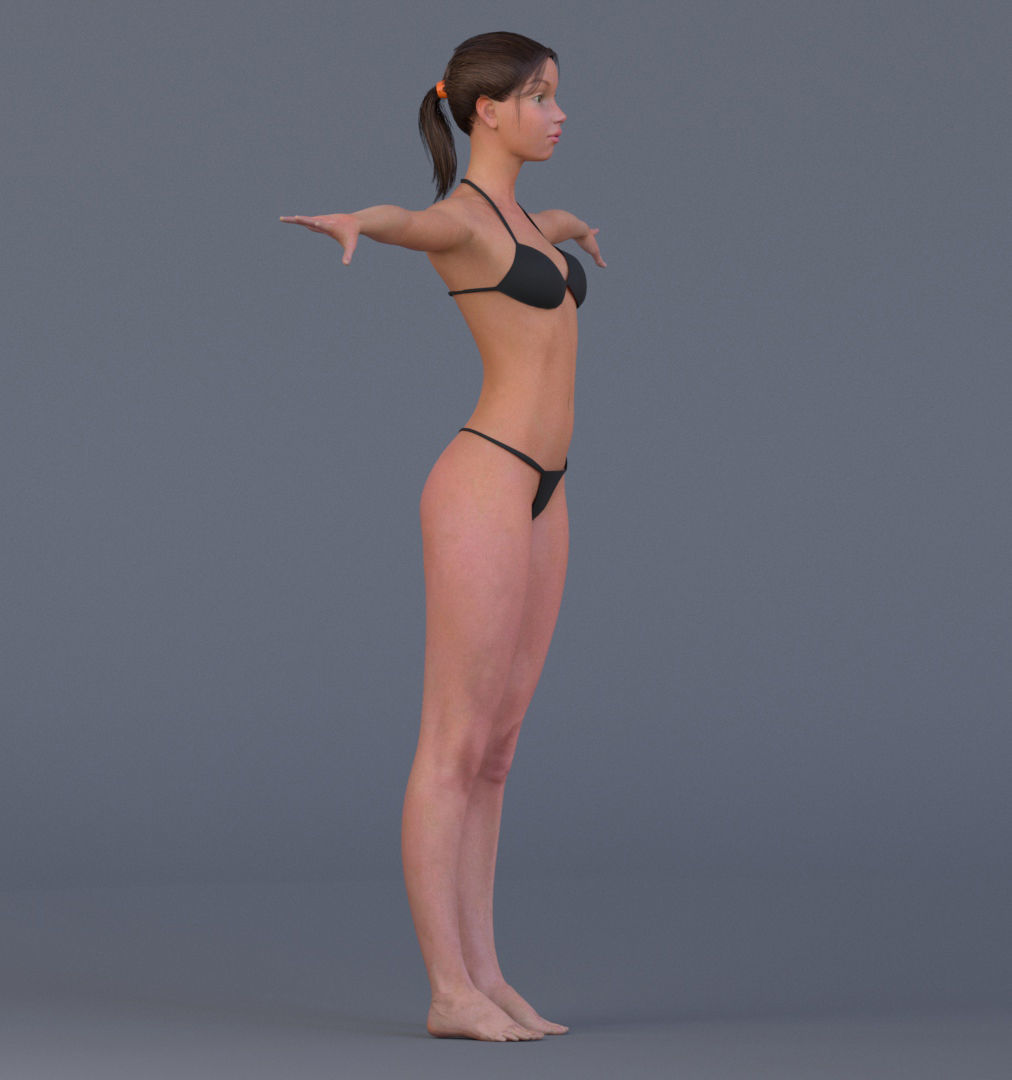 Female Base 3D model_6