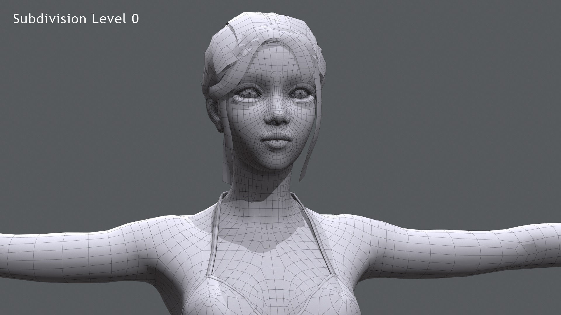 Female Base 3D model_13