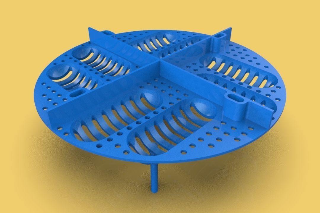 PRINTABLE REPTILE EGG TRAY INCUBATOR 3D print model_4