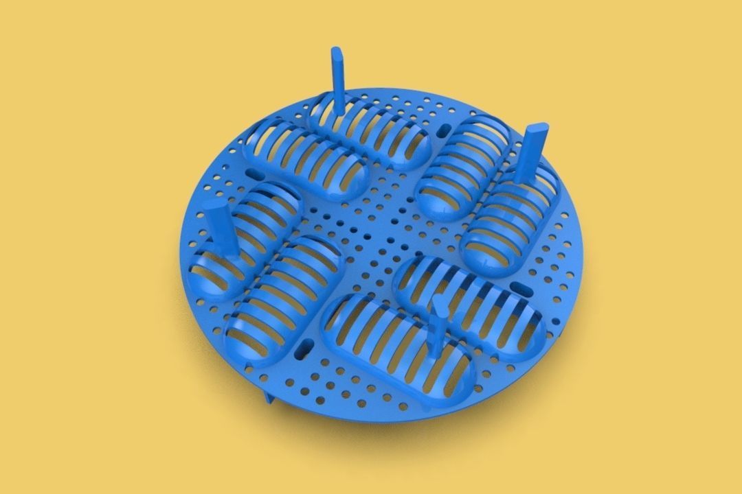 PRINTABLE REPTILE EGG TRAY INCUBATOR 3D print model_2