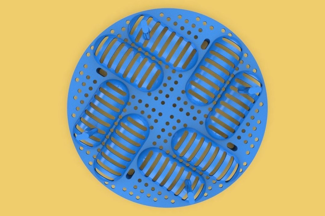 PRINTABLE REPTILE EGG TRAY INCUBATOR 3D print model_7