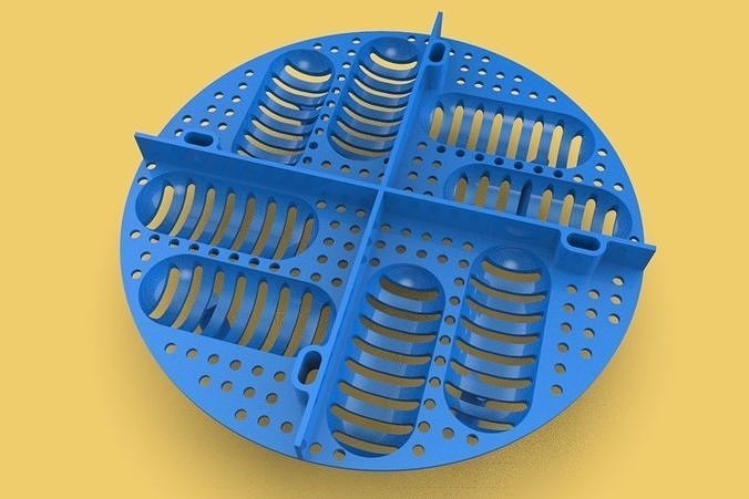 PRINTABLE REPTILE EGG TRAY INCUBATOR 3D print model
