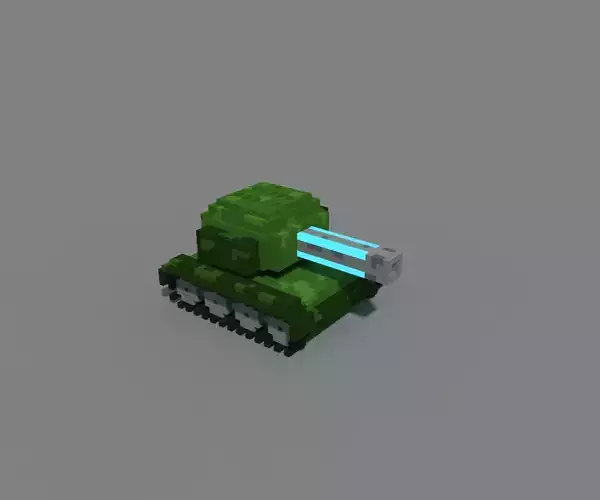 3D voxel laser tank