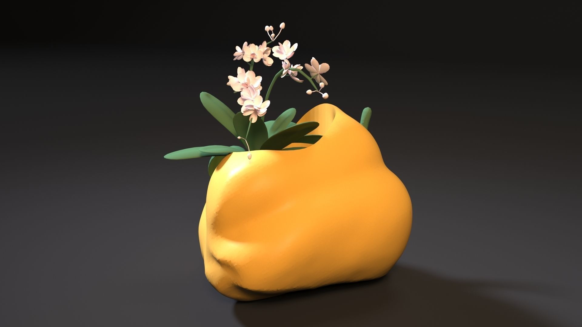 pepper planter 3D print model_2