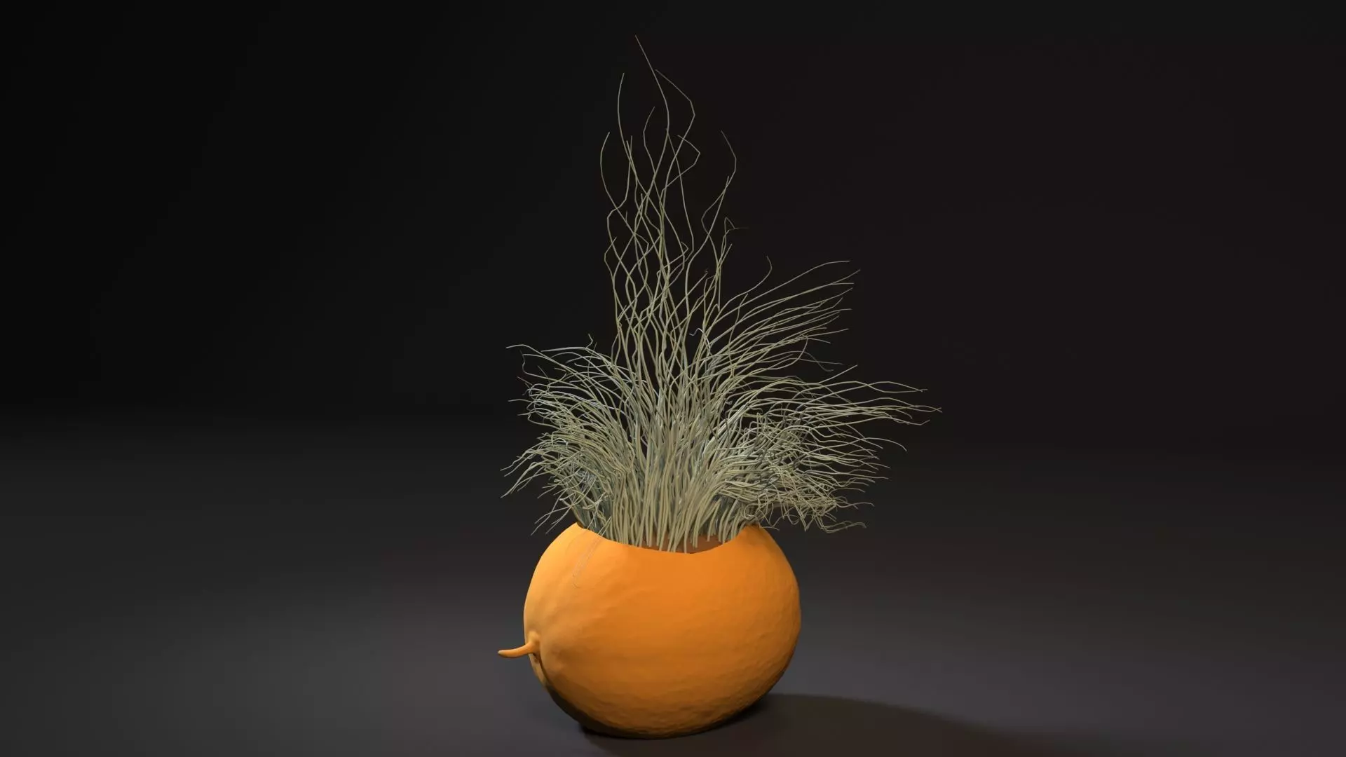 melon planter 3D print model_0