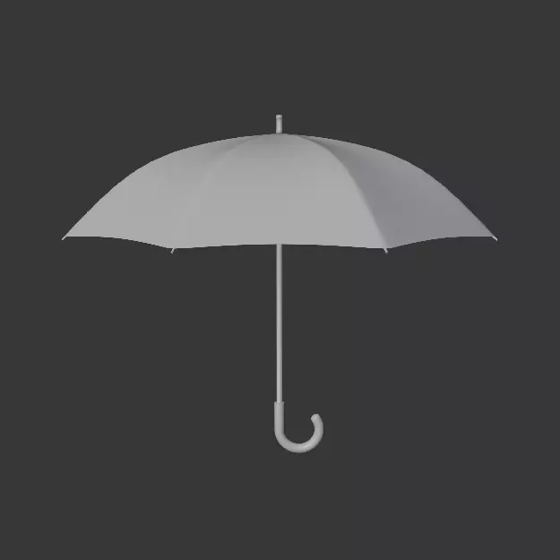 Umbrella Free low-poly 3D model