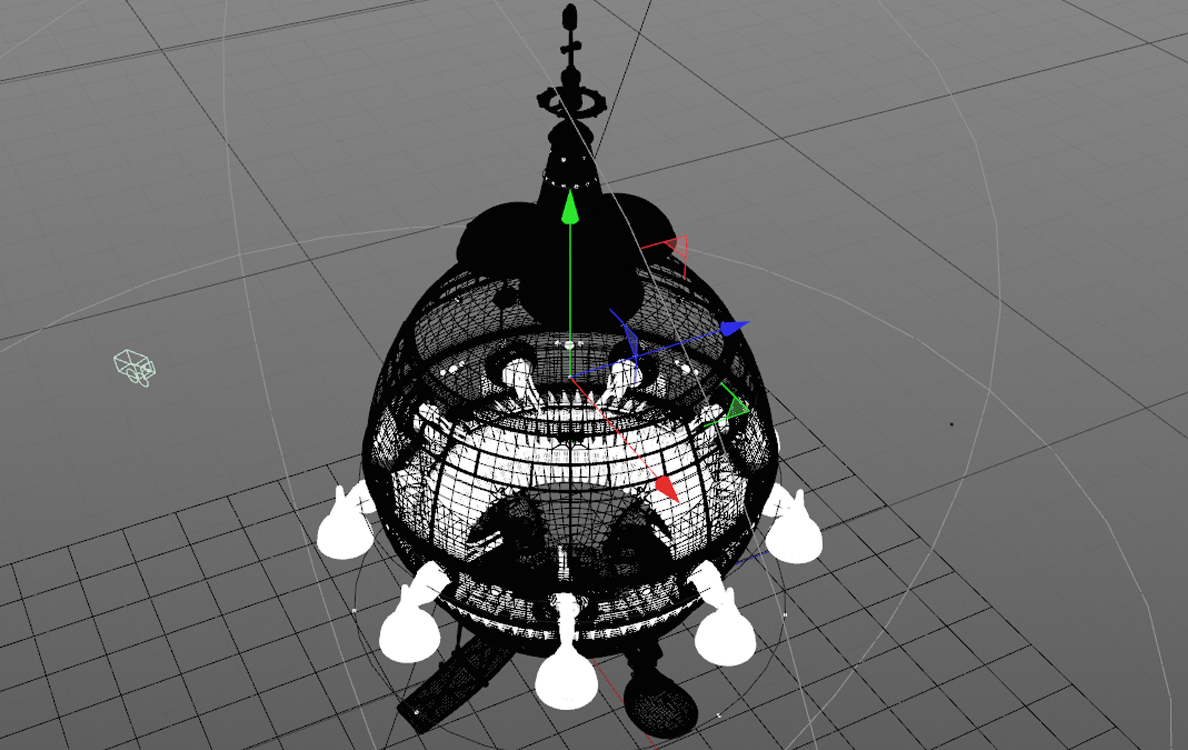 Extra Terrestrial HOME PHONE 1 Starship 3D model_4