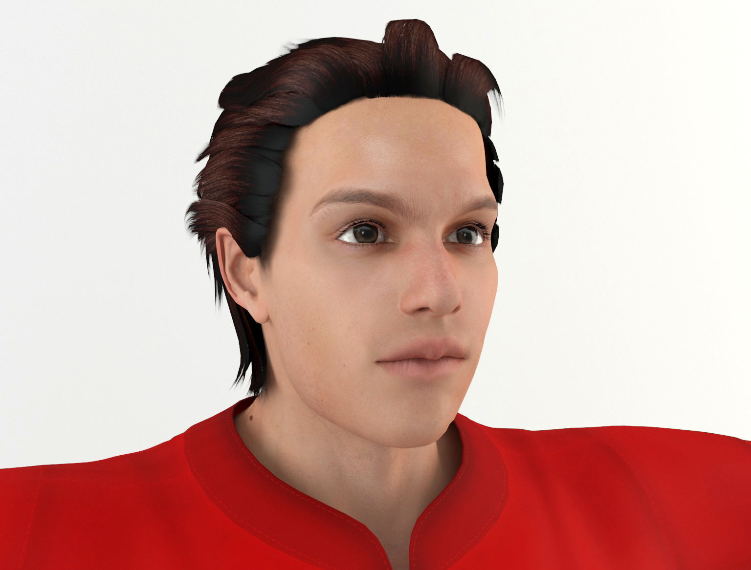 Spanish footballer 3D model_6