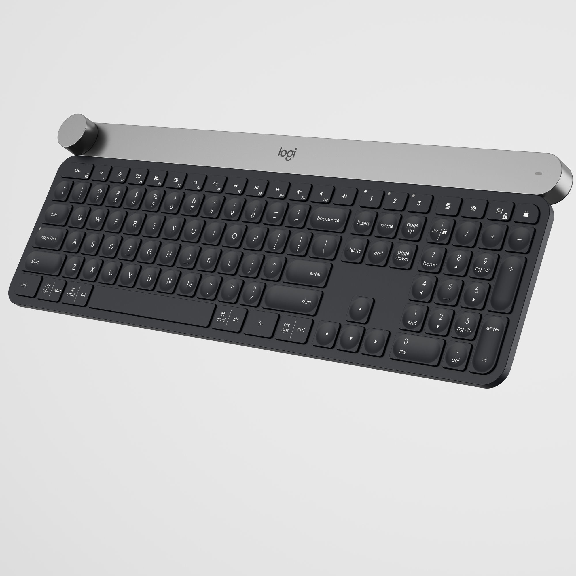 Craft Wireless Keyboard by Logitech 3D model_2