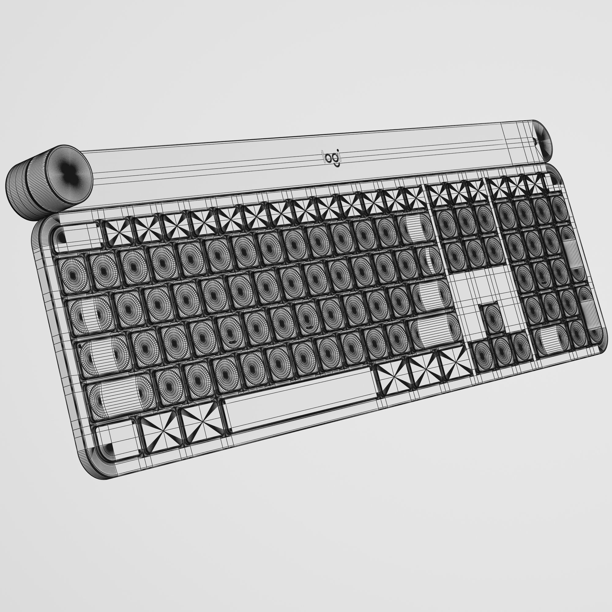 Craft Wireless Keyboard by Logitech 3D model_5