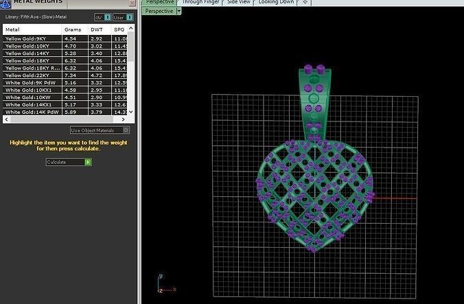 locket heart shaped pendant Free 3D print model