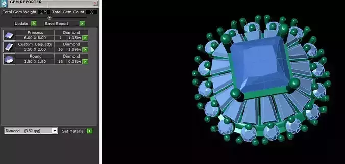 earings computer chip 3D print model