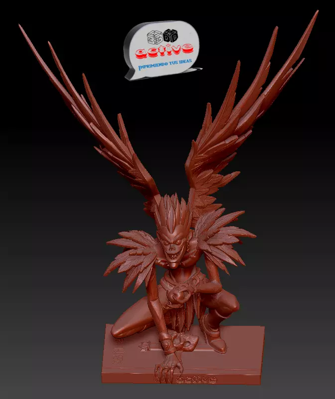 Death Note - Ryuk 3D print model_0