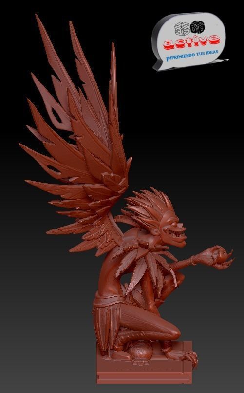 Death Note - Ryuk 3D print model_3