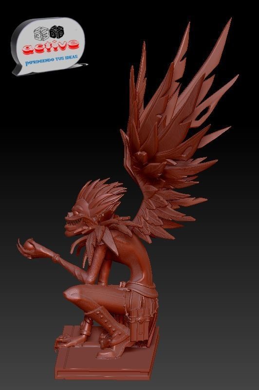 Death Note - Ryuk 3D print model_4
