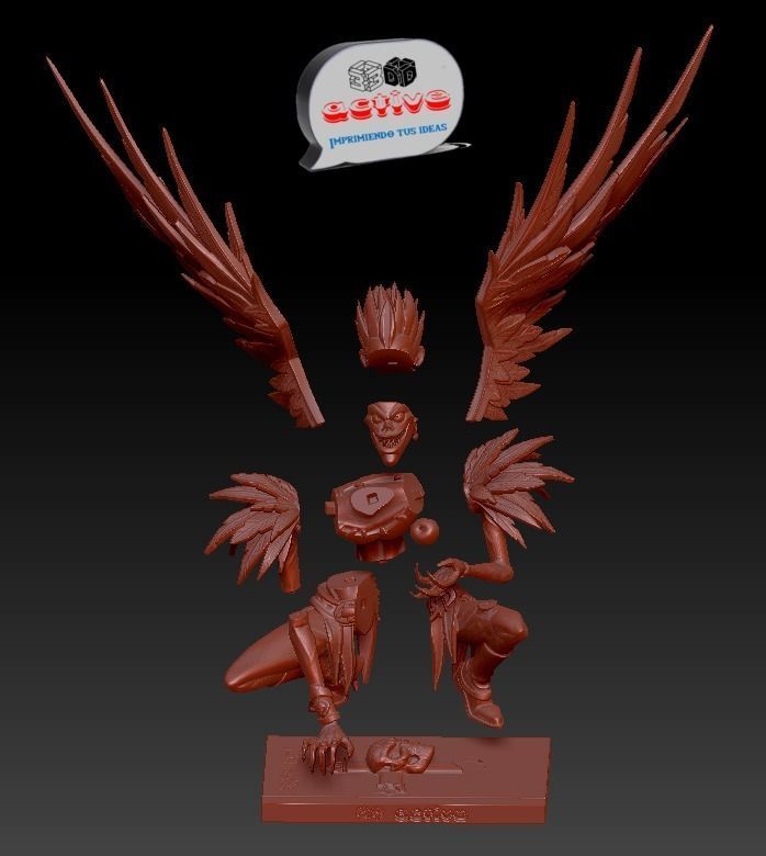 Death Note - Ryuk 3D print model_6
