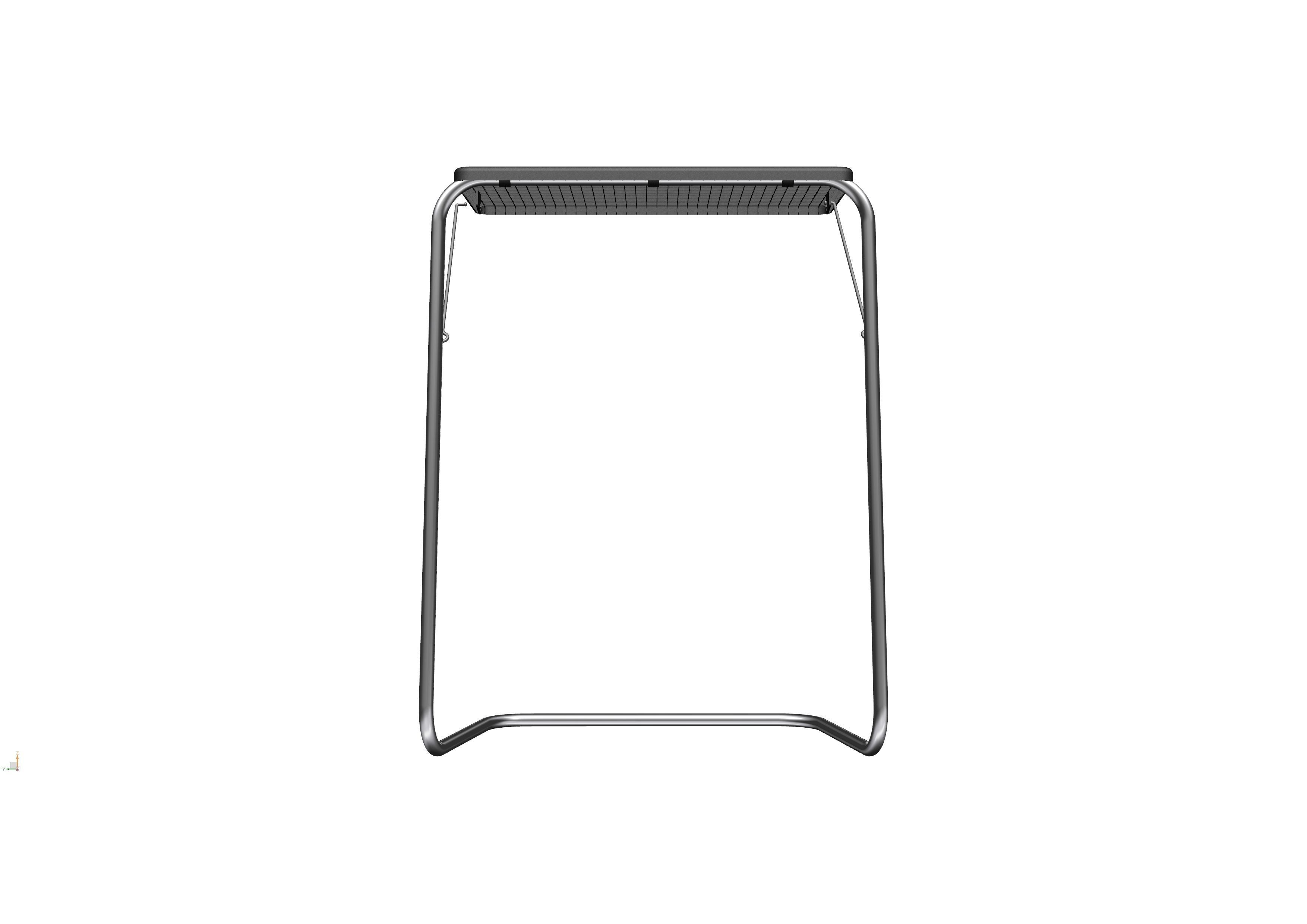 Fold able and collapsible table 3D model_1