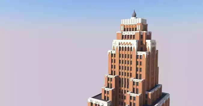 Wisconsin Gas Building Free 3D print model