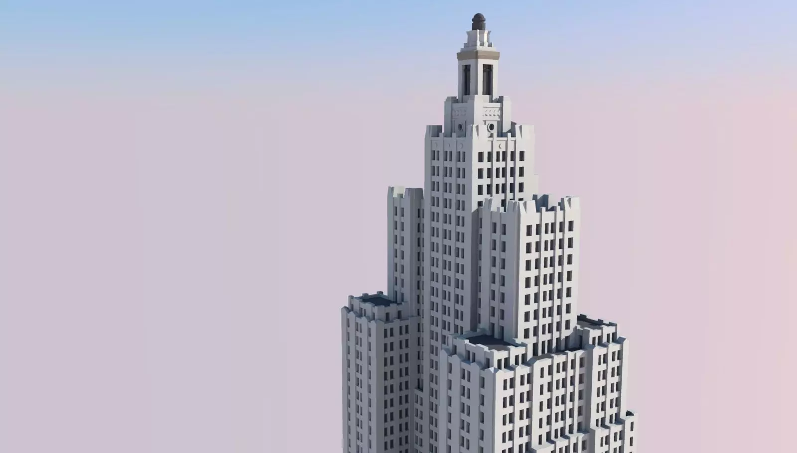 Industrial National Bank Building Free 3D print model