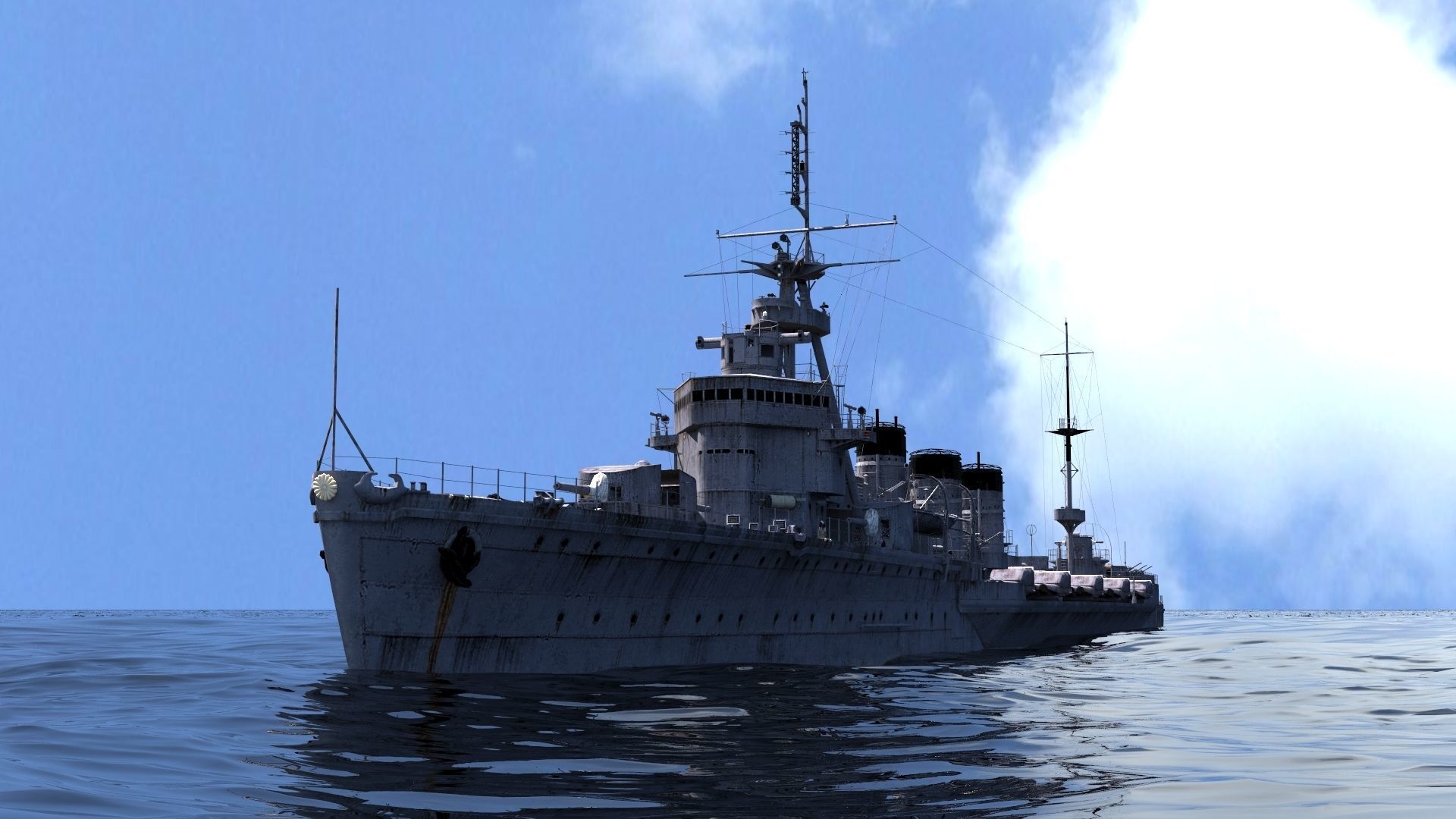 IJN Kitakami Updated 3D model