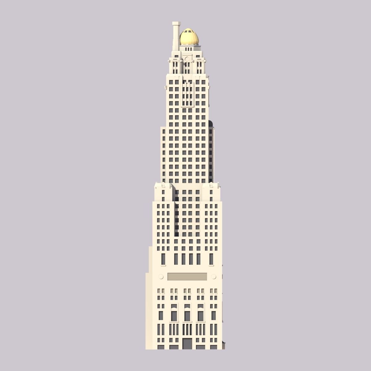 InterContinental Chicago 3D print model_3