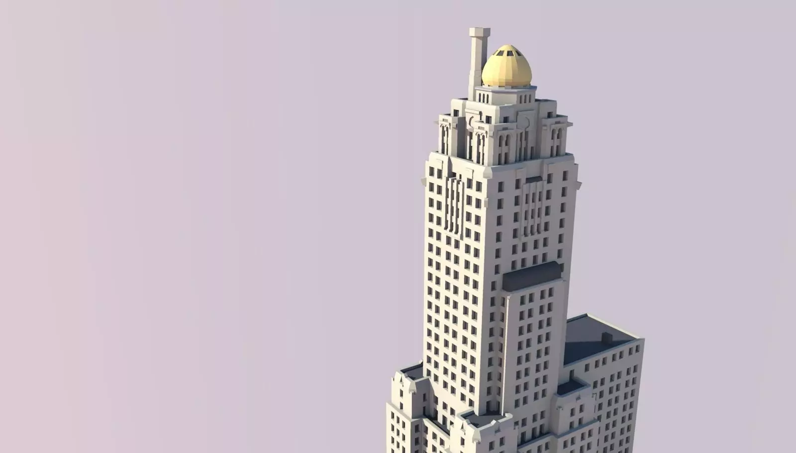 InterContinental Chicago 3D print model_0