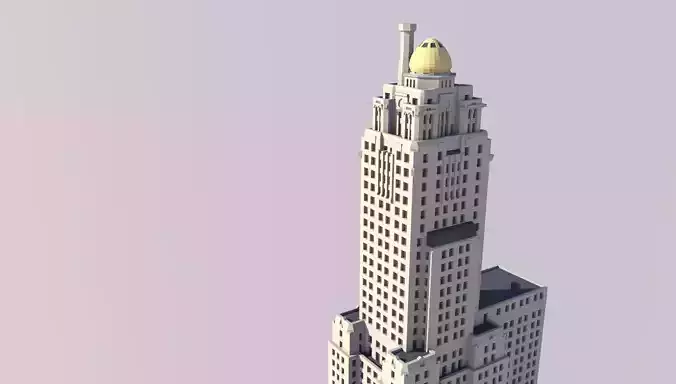 InterContinental Chicago 3D print model