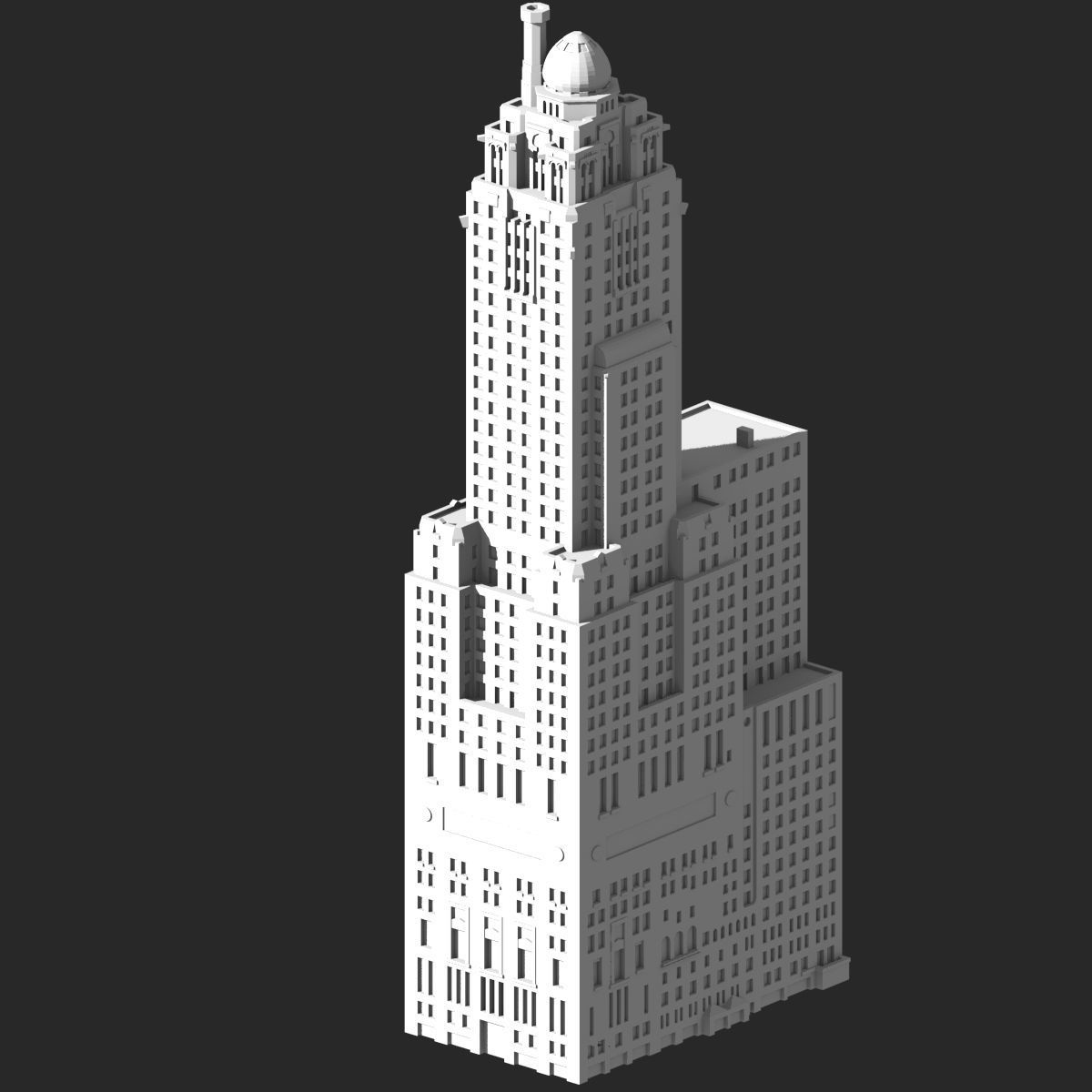 InterContinental Chicago 3D print model_4