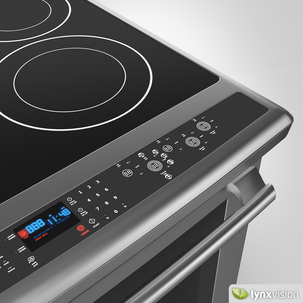 Electrolux Range Cooker 3D model_4