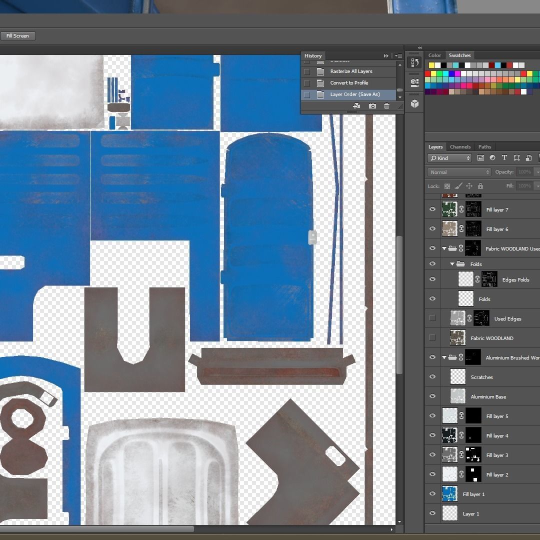 Portaloo low poly public toilet Low-poly 3D model_15