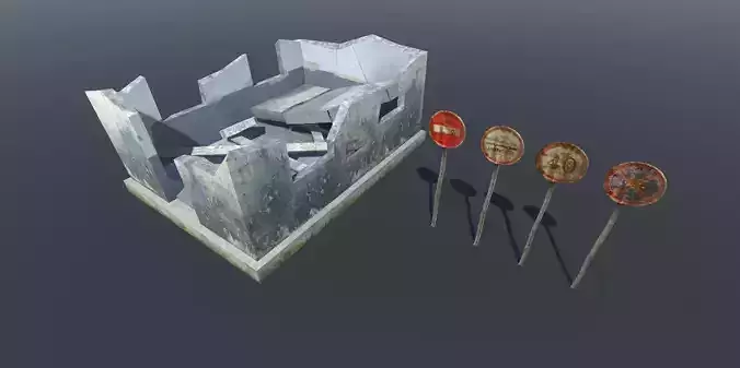 Small Post Apocalyptic set