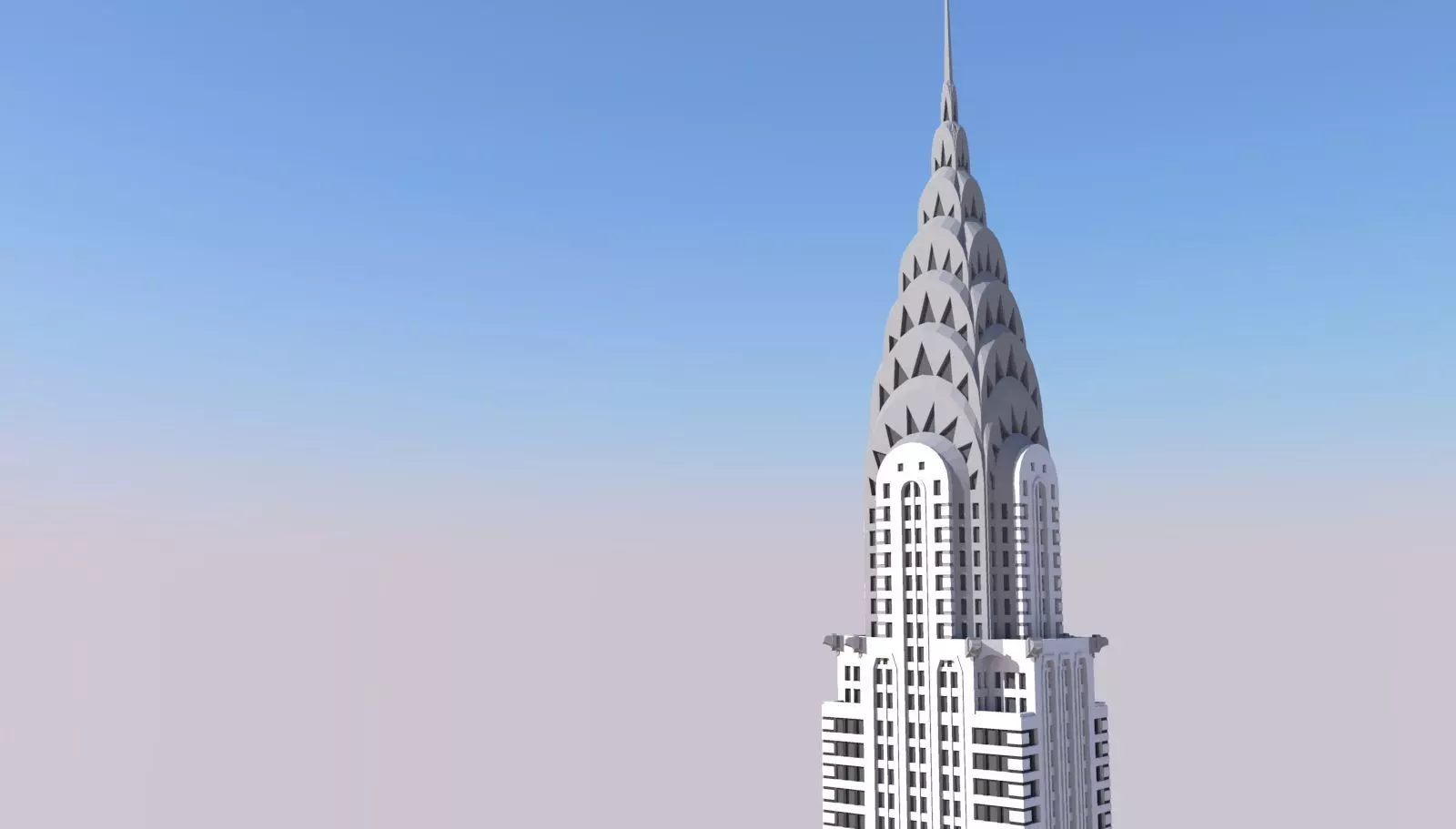 Chrysler Building 3D print model_0