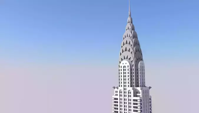 Chrysler Building 3D print model
