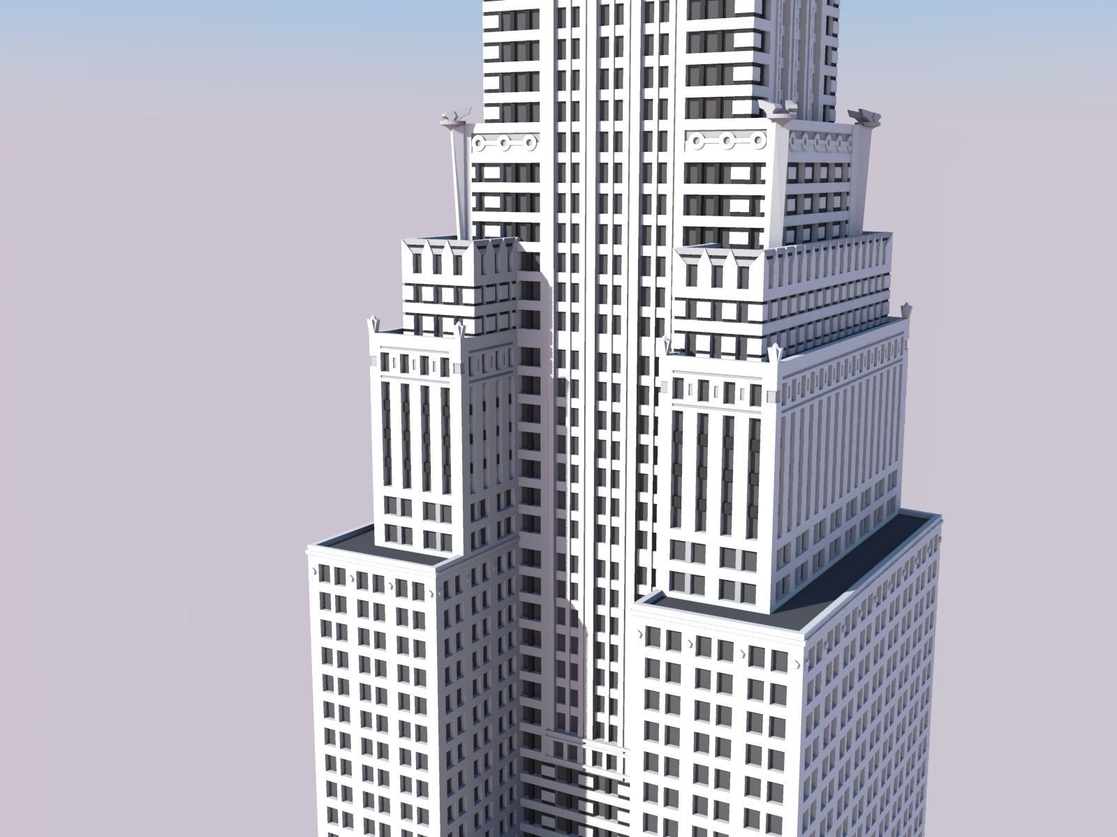 Chrysler Building 3D print model_2