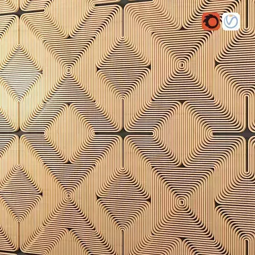 Soundform - Swing - Black MDF w Essential Oak 