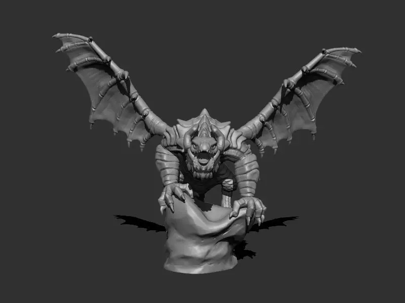 Elemental Dragon for Printing 3D print model_0
