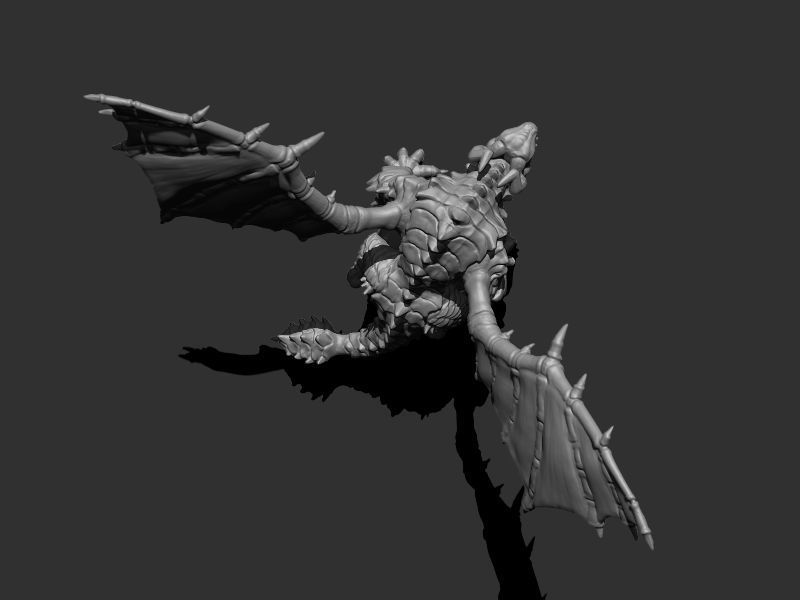 Elemental Dragon for Printing 3D print model_7