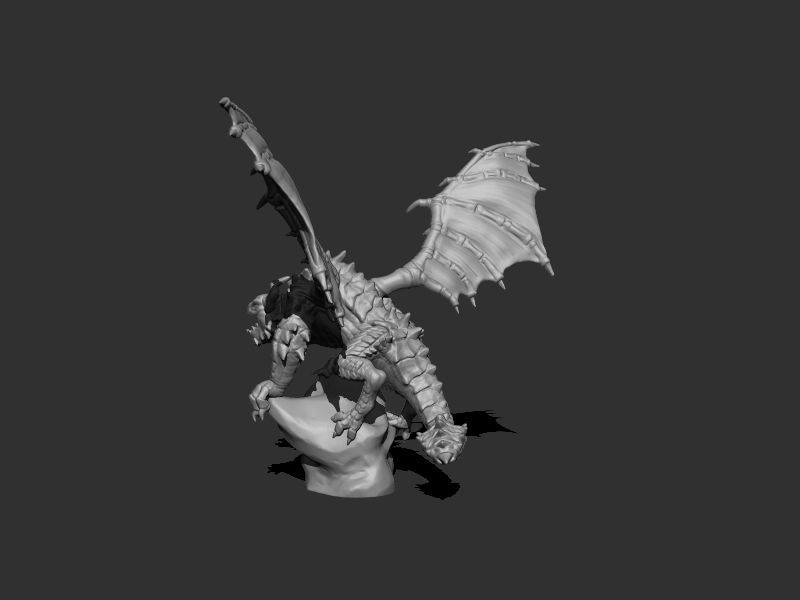 Elemental Dragon for Printing 3D print model_4