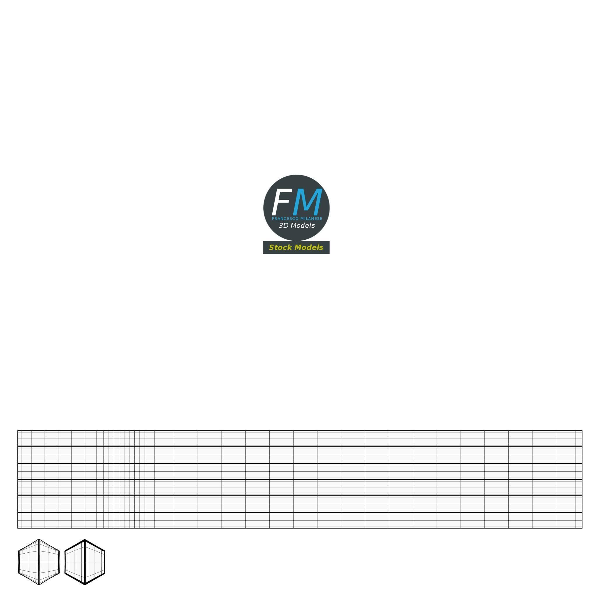 Allen hex keys 3D model_11