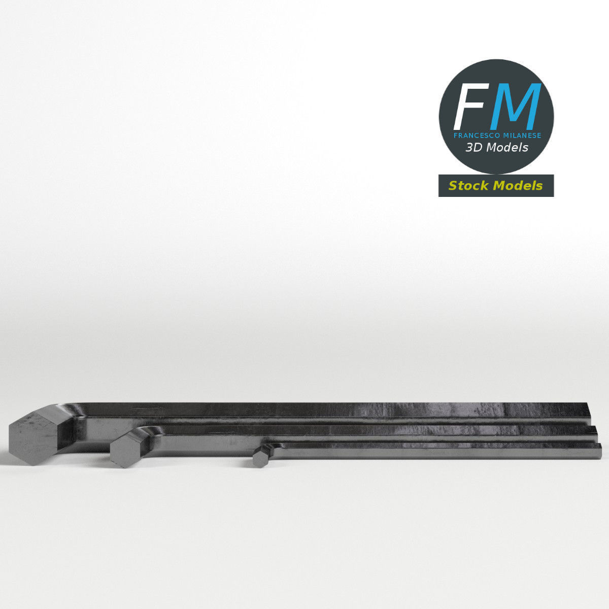 Allen hex keys 3D model_3